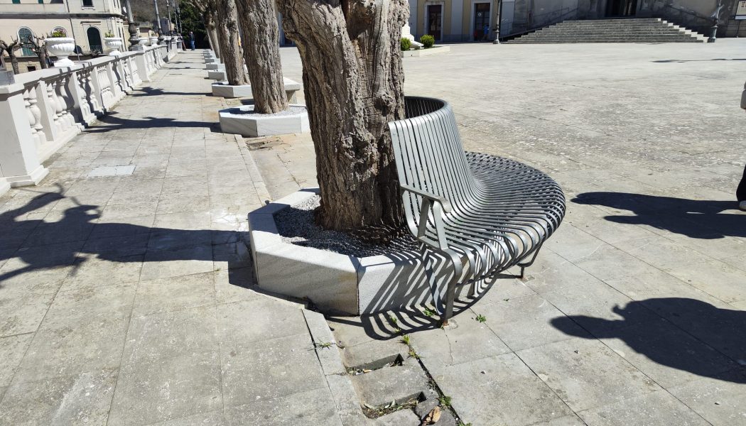 Il restyling della Piazza di Montalbano