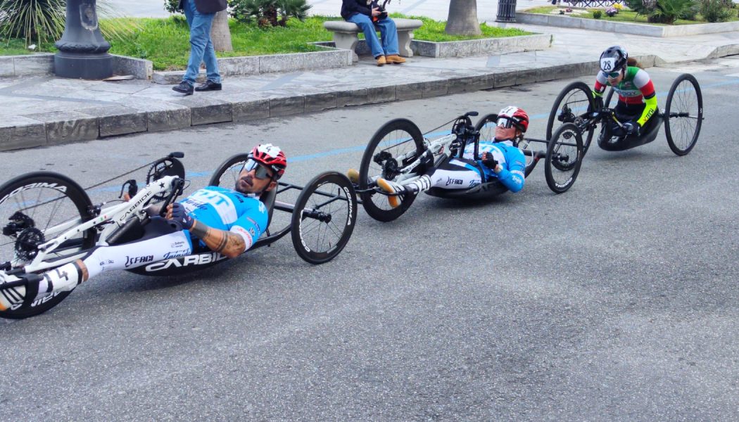LE TRASFERTE DI MONTALBANO NOTIZIE: REGGIO CALABRIA, PARTENZA DEL GIRO HANDBIKE