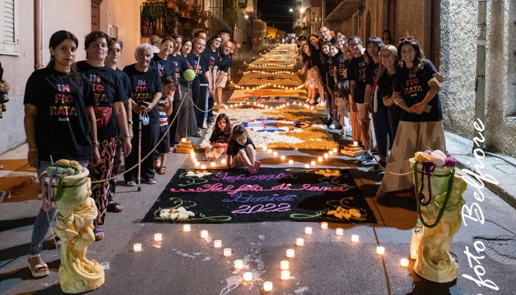 Flashmob mondiale per l’infiorata di Braidi