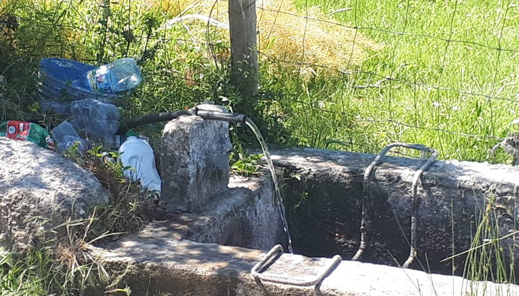 La fontana di Fontanapumo di nuovo in funzione