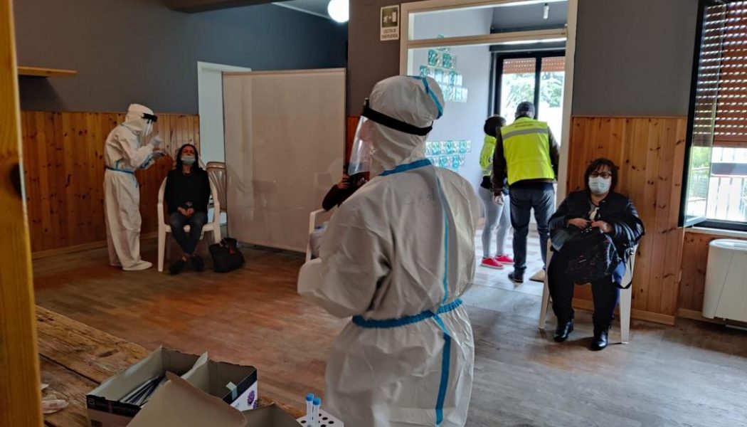 Tamponi effettuati a Montalbano