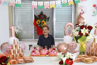 FESTEGGIA 101 ANNI NELLA CASA DI RIPOSO DI MONTALBANO