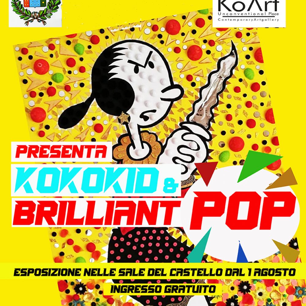 La Pop Art di Kokokid al Castello di Montalbano