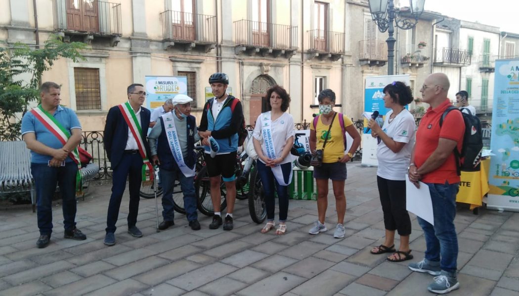 Inaugurata a Montalbano la tappa dell’Appennino Bike Tour