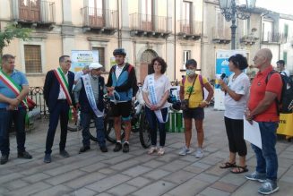 Inaugurata a Montalbano la tappa dell’Appennino Bike Tour