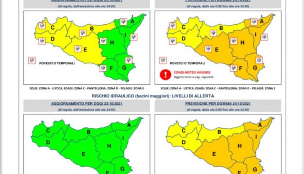 Allerta meteo a Montalbano