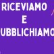 Riceviamo e pubblichiamo