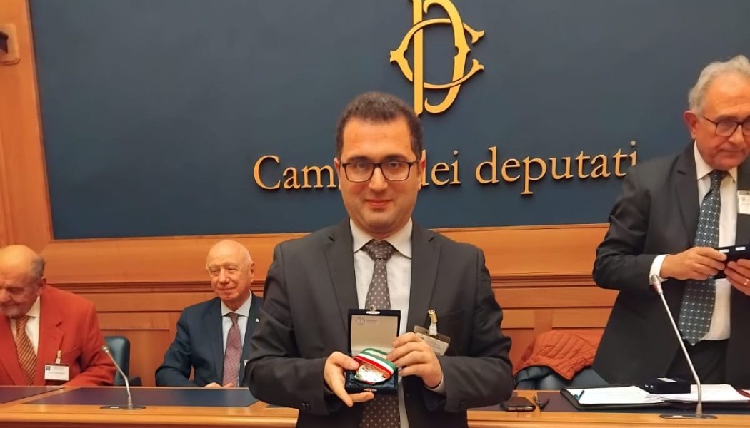 EMANUELE MARZULLO PREMIATO ALLA CAMERA DEI DEPUTATI