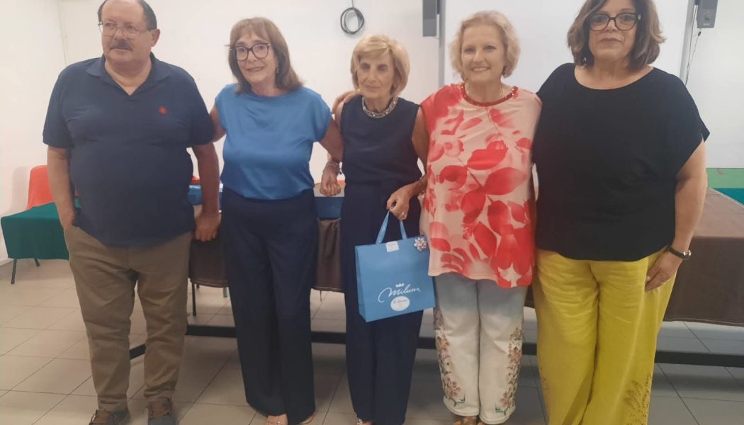 La Prof. Giamboi ed il signor Monnia vanno in pensione