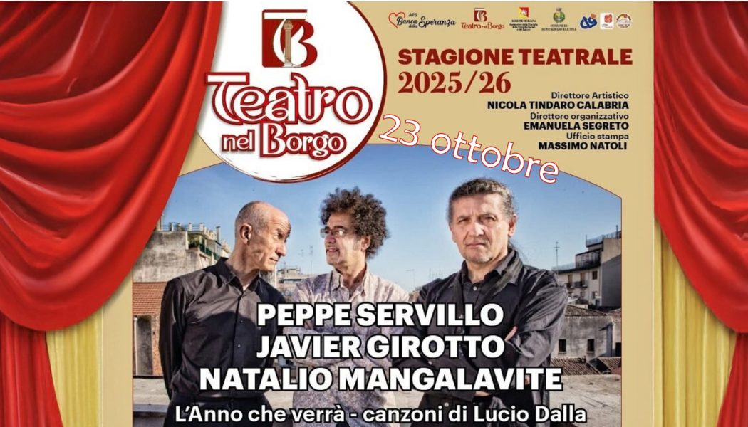 NUOVA STAGIONE TEATRALE A MONTALBANO